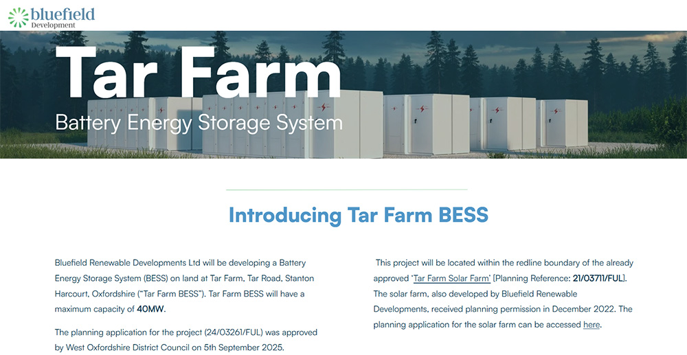 Tar Farm BESS